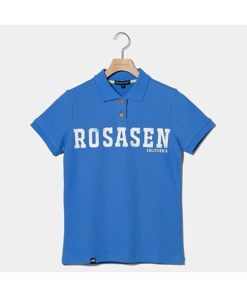 【Rosasen/GOLF】レディース カノコセオアルファ半袖ポロ