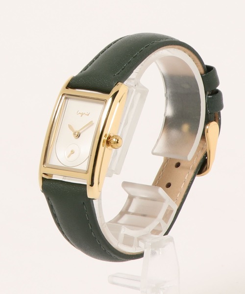 Ungrid（アングリッド）の「【ungrid/アングリッド】シグネチャー レクタングルフェイス  腕時計（アナログ腕時計・レディース・ブラック/ダークブラウン/ブラウン/シルバー/グリーン/キャメル・FREE）」の10枚目の写真