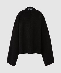 RAF SIMONS（ラフシモンズ）の「Big knit sweater with high collar and front seam（ニット/セーター）」