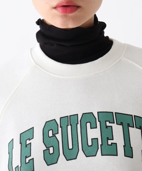 OPAQUE.CLIP（オペークドットクリップ）の「◆【C】 カレッジ風ロゴプリントウラケ（スウェット・レディース・グレー/ホワイト系/ライトオレンジ系・00）」の7枚目の写真