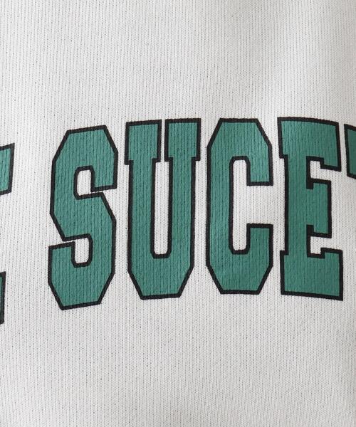 OPAQUE.CLIP（オペークドットクリップ）の「◆【C】 カレッジ風ロゴプリントウラケ（スウェット・レディース・グレー/ホワイト系/ライトオレンジ系・00）」の15枚目の写真