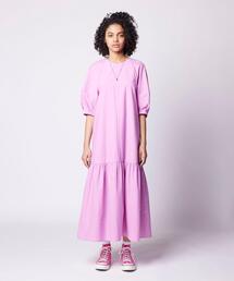 BEAUTY&YOUTH UNITED ARROWS | BY バックリボン ボリューム マキシワンピース -ウォッシャブル-(ワンピース)