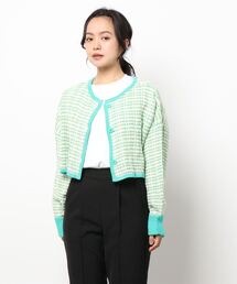 notch. | 前後2WAYショートカーディガン(カーディガン/ボレロ)