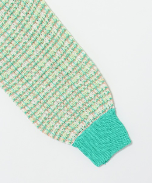 notch.（ノッチ）の「前後2WAYショートカーディガン（カーディガン/ボレロ・レディース・グリーン・M）」の9枚目の写真