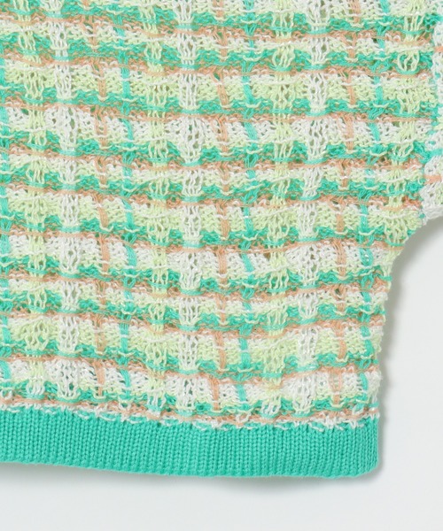 notch.（ノッチ）の「前後2WAYショートカーディガン（カーディガン/ボレロ・レディース・グリーン・M）」の8枚目の写真