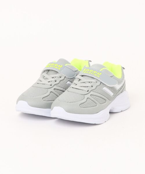 SUNNY ROOM(サニールーム)の「【軽量】ジュニア防水ジョグスニーカー FKR-1363/FKR-1364(スニーカー・キッズ・ネイビー系1/ブラック×レッド/ブラック×ピンク/ネイビー系/パープル/グレー・20.0cm/22.0cm/24.0cm/19.0cm/21.0cm/23.0cm/22.5cm/18.0cm/21.5cm)」の3枚目の写真