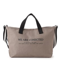 INDIVI | 【2WAY/A4収納可能】キャンバスショルダー(ショルダーバッグ)