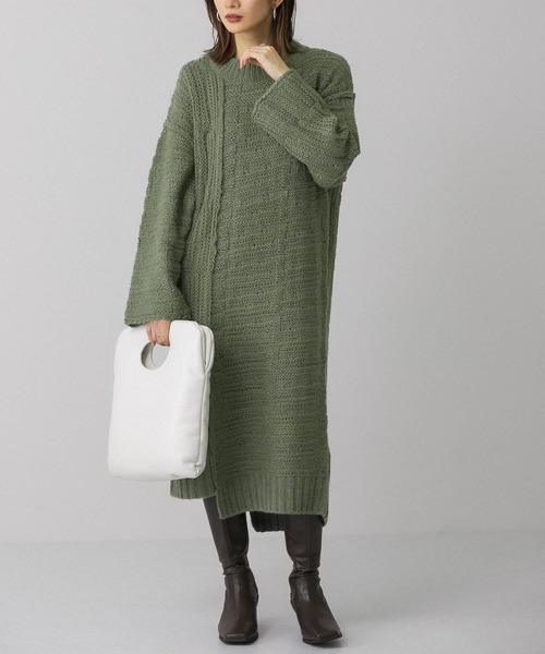 セール ブランド古着 ニットワンピース ワンピース Kbf ケイビーエフ のファッション通販 Zozoused