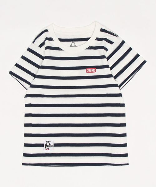 CHUMS(チャムス)の「【WEB限定】CHUMS/チャムス キッズ ブービーバックプリントTシャツ(Tシャツ/カットソー・キッズ・その他15/その他13/グレー/ブラウン/ネイビー/ブラック/ホワイト・SMALL/MEDIUM/LARGE/X-LARGE)」の1枚目の写真