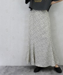 Per sist ence/パーシエンス 小花柄マーメイドスカート