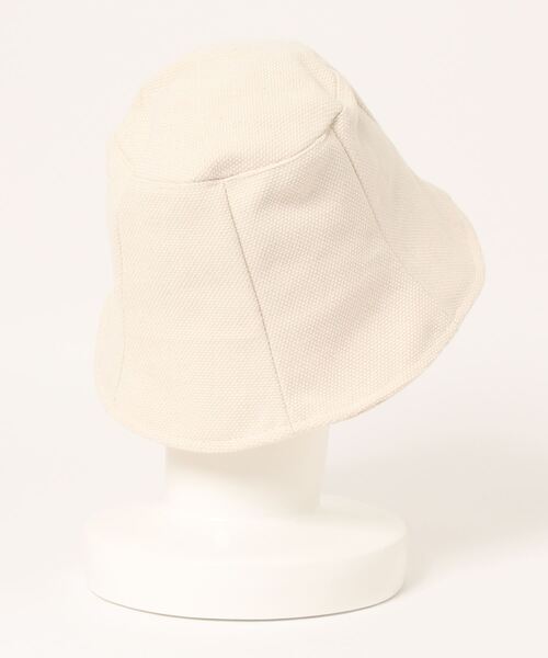 ehka sopo（エヘカソポ）の「ナチュラルチューリップハット（ハット・レディース・オフホワイト/ベージュ/キャメル・ﾌﾘ-）」の4枚目の写真