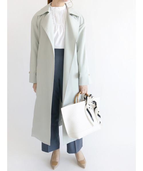 Te chichi(テチチ)の「FABRICシートヒールパンプス(パンプス・レディース・ダークブラウン/ベージュ・38/37)」の6枚目の写真