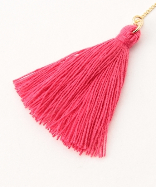 BEAMS BOY(ビームスボーイ)の「BEAMS BOY / タッセル ピアス(ピアス(両耳用)・レディース・レッド系その他/ミント/ブルー・ONE SIZE)」の13枚目の写真