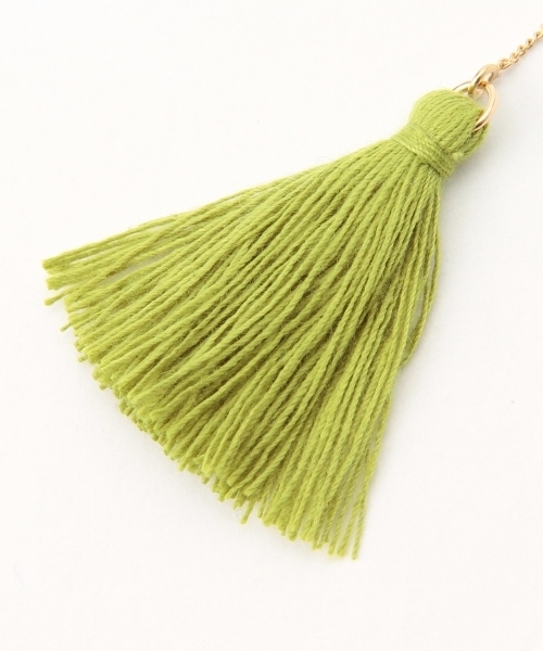 BEAMS BOY(ビームスボーイ)の「BEAMS BOY / タッセル ピアス(ピアス(両耳用)・レディース・レッド系その他/ミント/ブルー・ONE SIZE)」の16枚目の写真