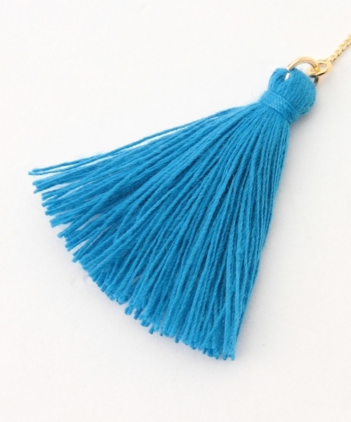 BEAMS BOY(ビームスボーイ)の「BEAMS BOY / タッセル ピアス(ピアス(両耳用)・レディース・レッド系その他/ミント/ブルー・ONE SIZE)」の9枚目の写真