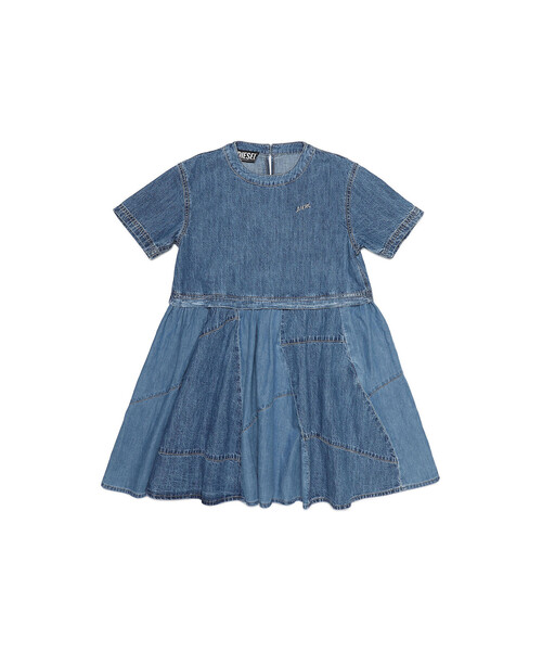 Diesel ワンピース ドレス Kid ワンピース ジュニア デニムワンピース Diesel ディーゼル のファッション Diesel ディーゼル の ワンピース Diesel 半袖 ワンピース