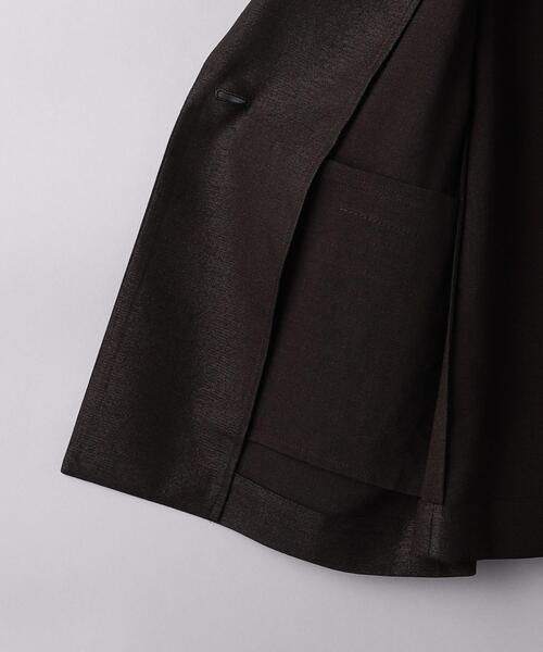 UNITED ARROWS(ユナイテッドアローズ)の「<UNITED ARROWS>TA/P テーラード ジャケット B 1(テーラードジャケット・レディース・ダークブラウン/ナチュラル/ライム・38/36/34)」の15枚目の写真