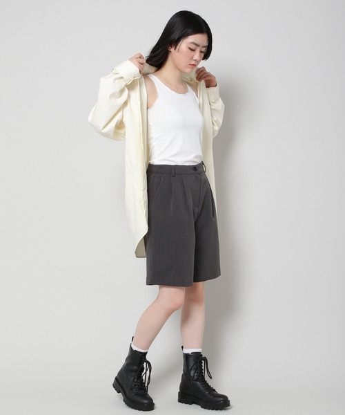 ALAND(エーランド)の「3.3Field Trip/プリーツキャミ 2285601(キャミソール・レディース・ライトブルー/ブラック/グレー/アイボリー・FREE)」の12枚目の写真