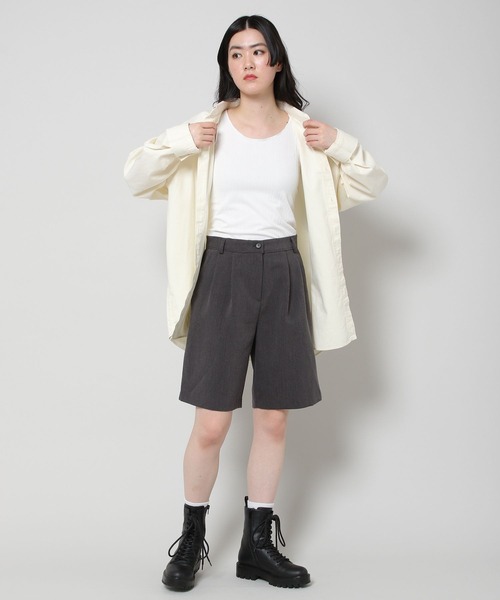 ALAND(エーランド)の「3.3Field Trip/プリーツキャミ 2285601(キャミソール・レディース・ライトブルー/ブラック/グレー/アイボリー・FREE)」の13枚目の写真