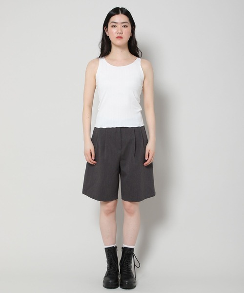 ALAND(エーランド)の「3.3Field Trip/プリーツキャミ 2285601(キャミソール・レディース・ライトブルー/ブラック/グレー/アイボリー・FREE)」の14枚目の写真