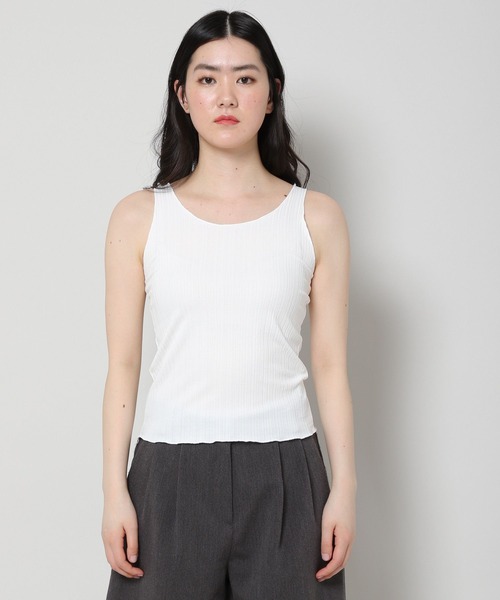 ALAND(エーランド)の「3.3Field Trip/プリーツキャミ 2285601(キャミソール・レディース・ライトブルー/ブラック/グレー/アイボリー・FREE)」の15枚目の写真