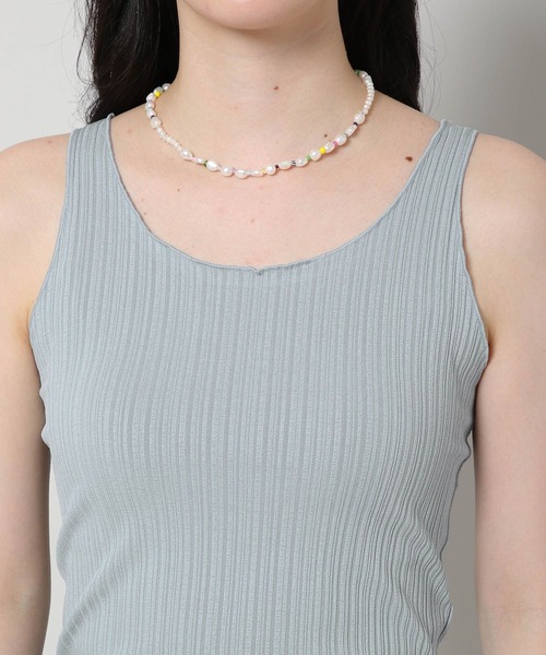 ALAND(エーランド)の「3.3Field Trip/プリーツキャミ 2285601(キャミソール・レディース・ライトブルー/ブラック/グレー/アイボリー・FREE)」の21枚目の写真