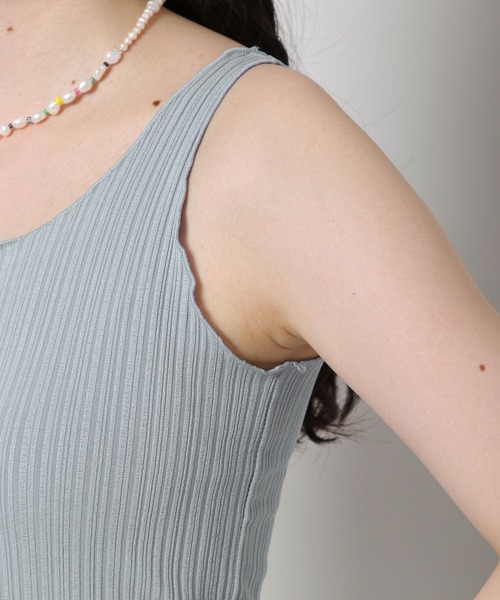 ALAND(エーランド)の「3.3Field Trip/プリーツキャミ 2285601(キャミソール・レディース・ライトブルー/ブラック/グレー/アイボリー・FREE)」の22枚目の写真