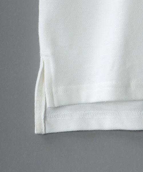SITRY（シトリー）の「Big silhouette stitch polo shirt / ビッグシルエット ワンポイント刺繍 半袖 ポロシャツ（ポロシャツ・メンズ・ライトグレー/ブラック/オフホワイト/ホワイト系その他/ブラック系その他/グリーン系その他・M/L）」の11枚目の写真