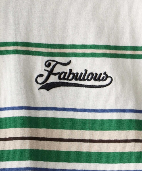 SITRY（シトリー）の「Big silhouette stitch polo shirt / ビッグシルエット ワンポイント刺繍 半袖 ポロシャツ（ポロシャツ・メンズ・ライトグレー/ブラック/オフホワイト/ホワイト系その他/ブラック系その他/グリーン系その他・M/L）」の14枚目の写真