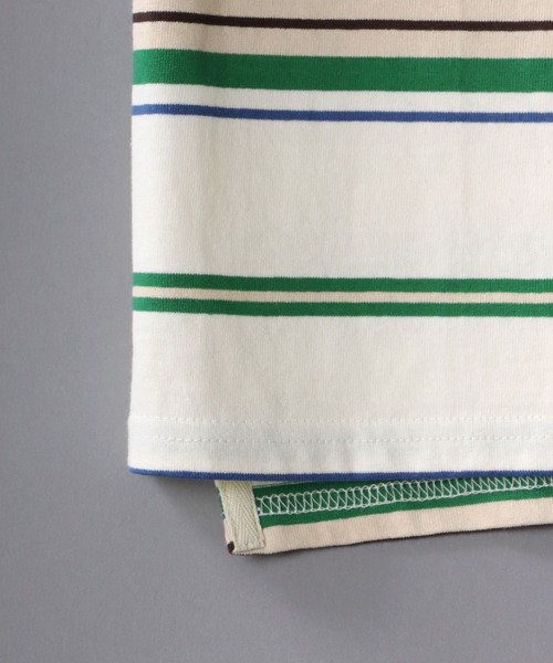 SITRY（シトリー）の「Big silhouette stitch polo shirt / ビッグシルエット ワンポイント刺繍 半袖 ポロシャツ（ポロシャツ・メンズ・ライトグレー/ブラック/オフホワイト/ホワイト系その他/ブラック系その他/グリーン系その他・M/L）」の15枚目の写真