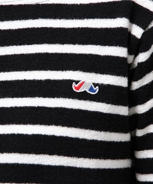 OUTLET(アウトレット)の「【WHO'S WHO gallery】BYSボートボーダーTEE(Tシャツ/カットソー・レディース・ブラック/ネイビー・FREE)」の8枚目の写真