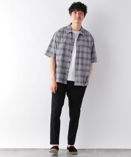 GLOBAL WORK(グローバルワーク)の「アーバンシャツAIR/263061(シャツ/ブラウス・メンズ・チャコールグレー/ブラック/ネイビー/ブラウン・SMALL/MEDIUM/LARGE)」の22枚目の写真