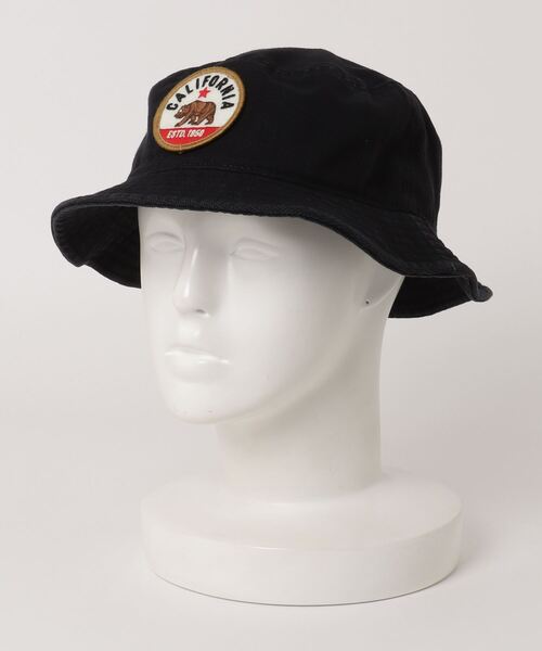 AMERICAN NEEDLE(アメリカンニードル)の「LAIDBACK / American Needle CALI Forrester Bucket NS HAT / アメリカンニードル カルフォルニアフォレスターバケットハット(ハット・レディース・ブラック・S/M/L/XL)」の5枚目の写真