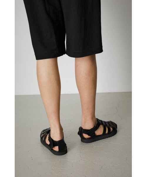 AZUL by moussy（アズールバイマウジー）の「GURKHA SANDALS/グルカサンダル（サンダル・メンズ・ブラック・MEDIUM/LARGE）」の5枚目の写真