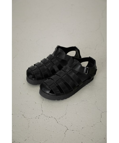 AZUL by moussy（アズールバイマウジー）の「GURKHA SANDALS/グルカサンダル（サンダル・メンズ・ブラック・MEDIUM/LARGE）」の3枚目の写真