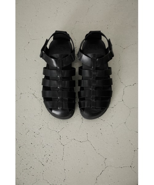 AZUL by moussy（アズールバイマウジー）の「GURKHA SANDALS/グルカサンダル（サンダル・メンズ・ブラック・MEDIUM/LARGE）」の7枚目の写真