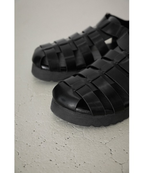 AZUL by moussy（アズールバイマウジー）の「GURKHA SANDALS/グルカサンダル（サンダル・メンズ・ブラック・MEDIUM/LARGE）」の8枚目の写真