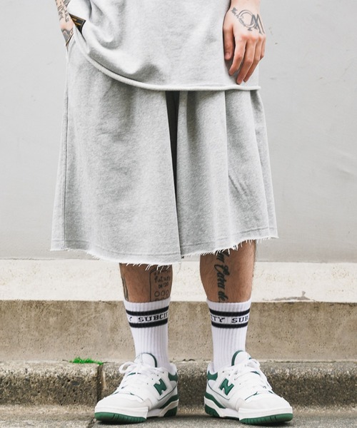 Subciety(サブサエティ)の「SWEAT SHORTS(その他パンツ・メンズ・カーキ/グレー/ブラック・MEDIUM/LARGE/X-LARGE)」の4枚目の写真