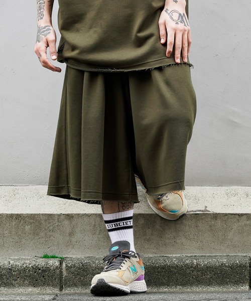 Subciety(サブサエティ)の「SWEAT SHORTS(その他パンツ・メンズ・カーキ/グレー/ブラック・MEDIUM/LARGE/X-LARGE)」の5枚目の写真