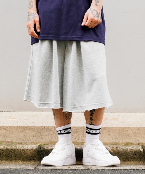 Subciety(サブサエティ)の「SWEAT SHORTS(その他パンツ・メンズ・カーキ/グレー/ブラック・MEDIUM/LARGE/X-LARGE)」の15枚目の写真
