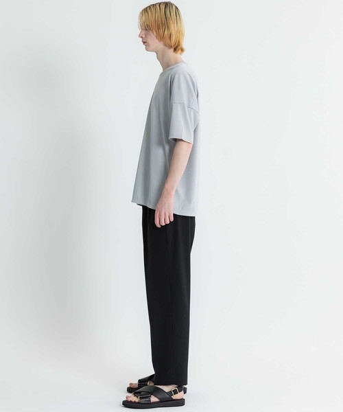 ATTACHMENT（アタッチメント）の「STUDIOUS別注 PLEATS　S/S　TEE（Tシャツ/カットソー・メンズ・ライトグレー/ブラック・1/2）」の17枚目の写真