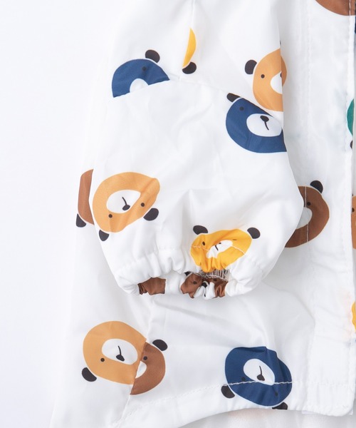 くま様♡ 専用ページです♡ 犬服　ハンドメイド セール】クマ柄レインコート/犬服（ドッグウェア）（ペット