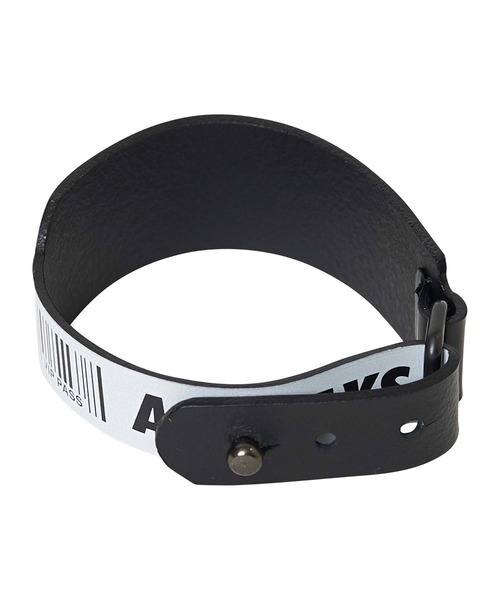 HYSTERIC GLAMOUR（ヒステリックグラマー）の「HYS MUSIC WEEK リストバンド（バングル/リストバンド・メンズ・グリーン/オレンジ/ブラック・FREE）」の9枚目の写真