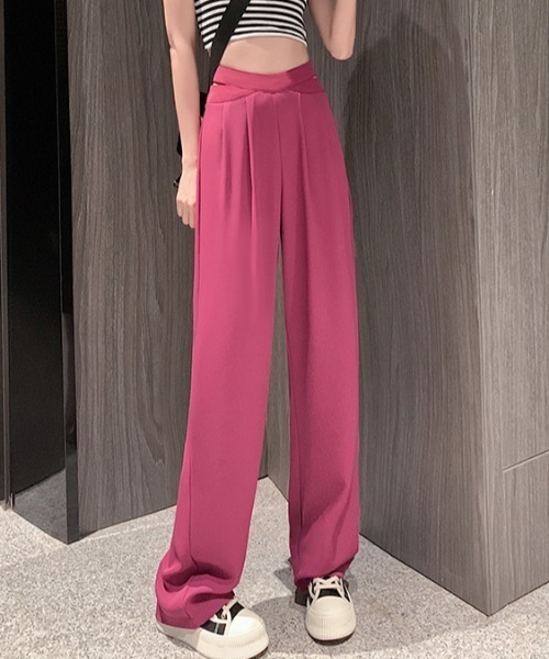 MANGROVE（マングローブ）の「ウエストサイドカットスラックス（スラックス・レディース・ピンク/ホワイト/ブラック・MEDIUM/LARGE）」の16枚目の写真