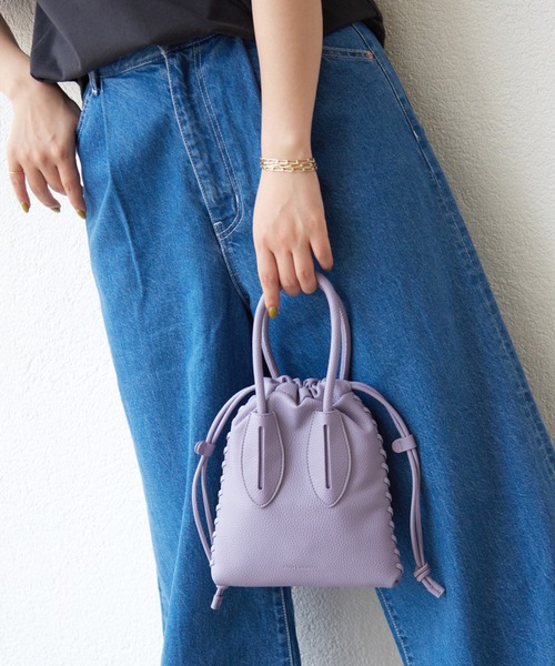 SLOBE IENA（スローブイエナ）の「【ADD CULUMN/アドカラム】 TURN Sショルダーバッグ◆（ショルダーバッグ・レディース・グレー/パープル/オレンジ・FREE）」の13枚目の写真