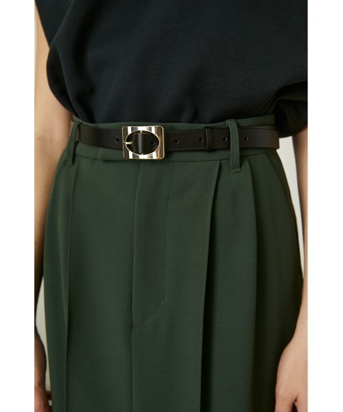 RIM.ARK（リムアーク）の「Unevenness buckle belt（ベルト）」 - WEAR