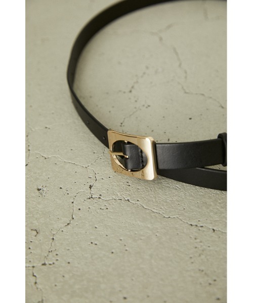 RIM.ARK（リムアーク）の「Unevenness buckle belt（ベルト）」 - WEAR