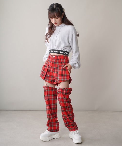 SPINNS（スピンズ）の「サイドジップ厚底スニーカー（スニーカー・レディース・ホワイト/ブラック・L/LL/M）」の17枚目の写真