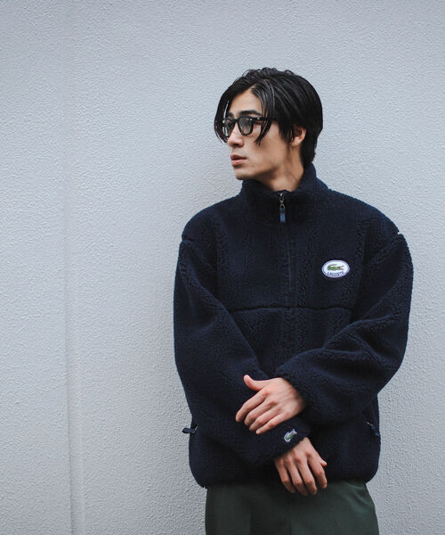 LACOSTE（ラコステ）の「LACOSTE for BEAMS / 別注 Fleece Boa Blouson