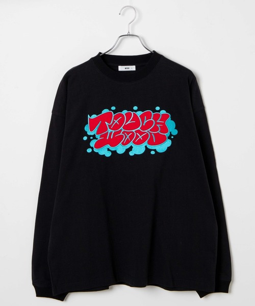 WEGO（ウィゴー）の「WEGO/ヘビーウエイト グラフィティロンT（Tシャツ/カットソー・メンズ・ホワイト/ブラック/ホワイト系その他/ブラック系その他・MEDIUM/LARGE）」の16枚目の写真